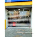 Commercial Full Vision Clear Polycarbonate Roll Up Gate